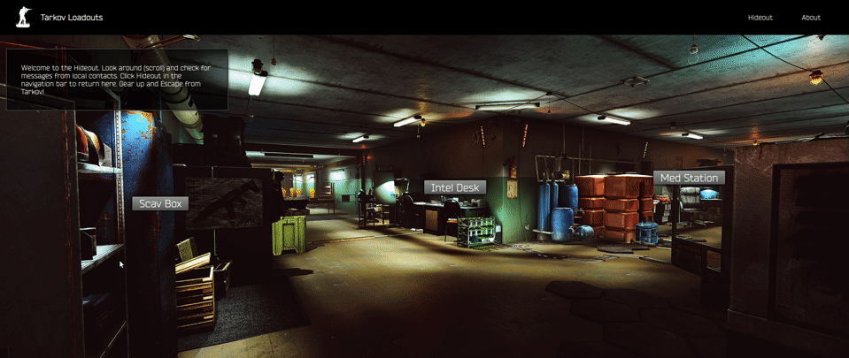 gif of Tarkov Loadouts
