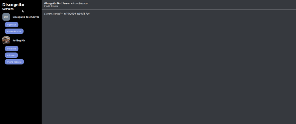 gif of Discognito