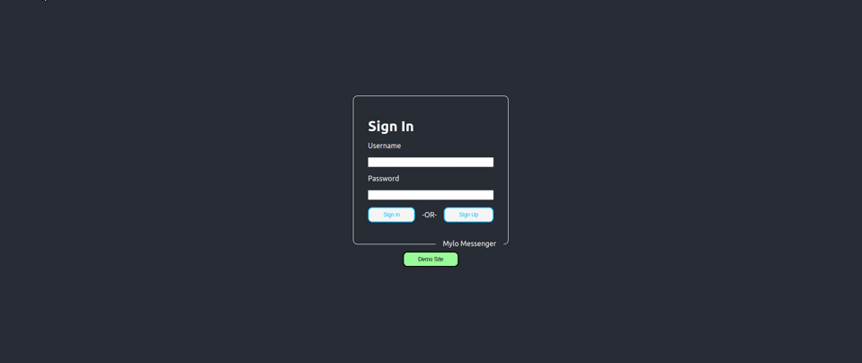 gif of Mylo Messenger